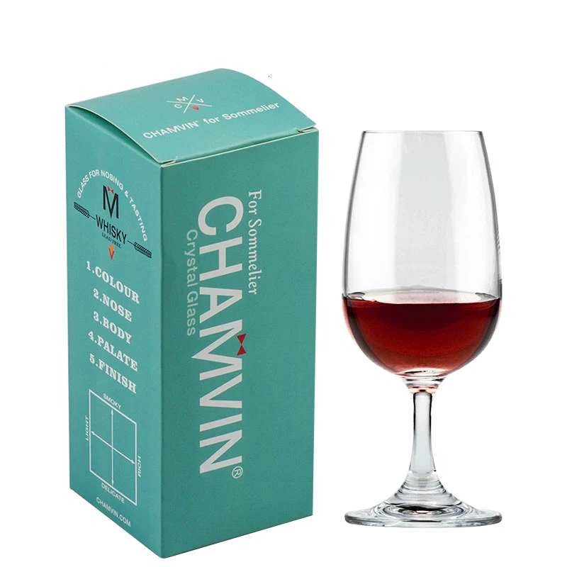 Стандартный ISO стакан для виски, слепой дегустационный стакан, ароматизированный виски, ром, ликер, Хрустальная чашка для вина, сомелье, ВАСО - Цвет: 215ML