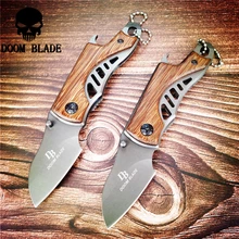 140 мм 5CR15MOV лезвия Ножи Высокое качество Мини карманный складной охотничий нож тактические ножи для выживания с деревянной ручкой ручные инструменты
