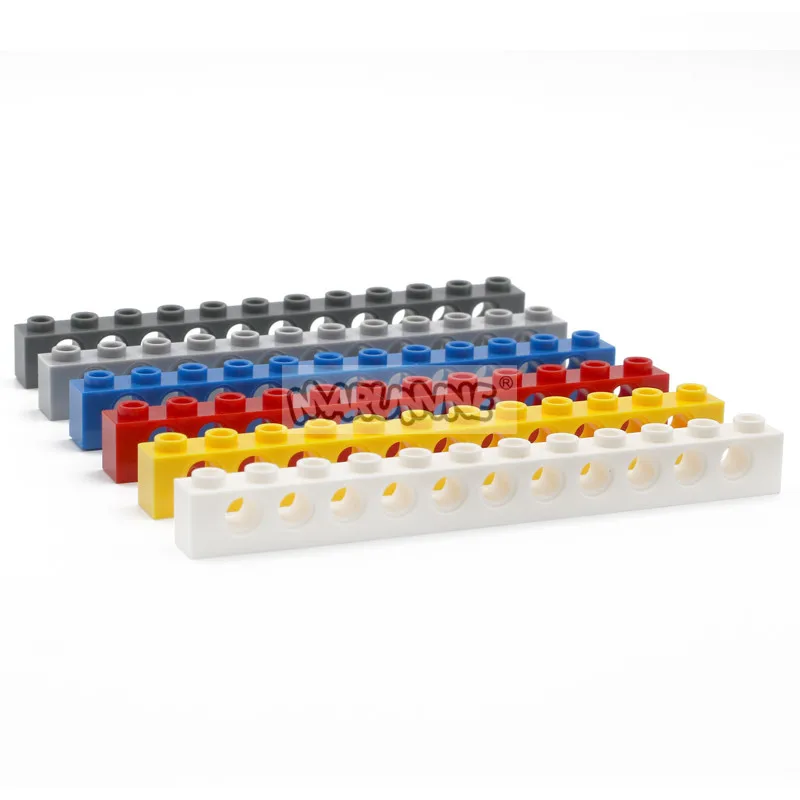 Marumine 3895 Technic Brick 1x12 с отверстиями 20 шт./Партия набор строительных блоков Волшебный Робот Классическая обучающая игрушка подарок для детей