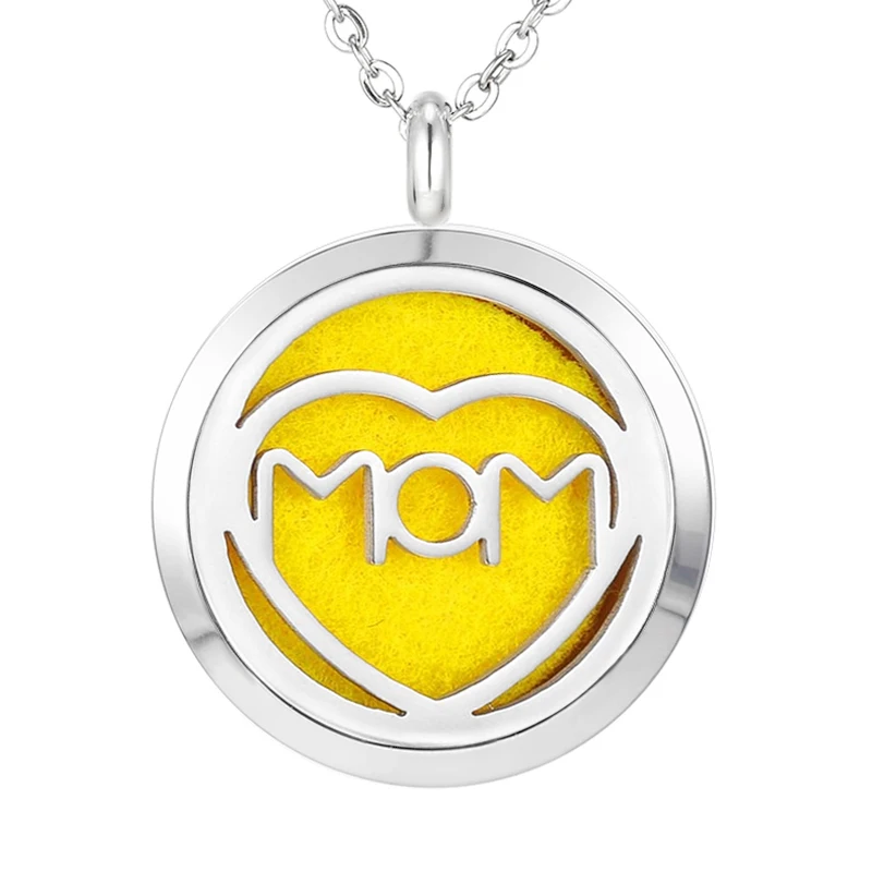 220 Essential Oil Diffuser Locket Pendant Necklace