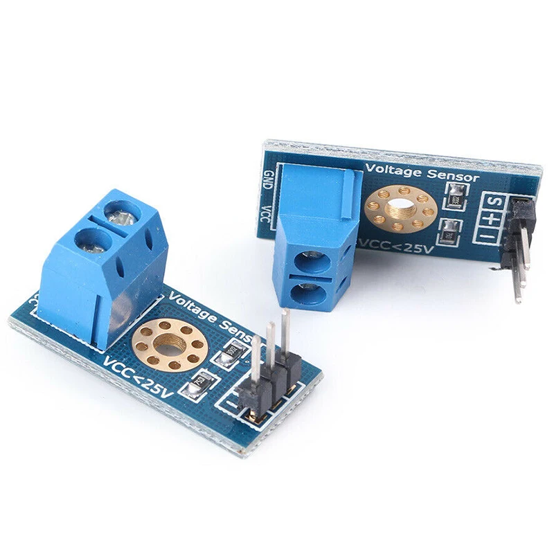 2 шт. датчик напряжения для Arduino детектор напряжения датчик s модуль для Raspberry Pi робот DC 0-25 в модуль датчика напряжения 2 шт. датчик напряжения для Arduino детектор напряжения датчик s модуль для Raspberry Pi робот DC 0-25 в модуль датчика напряжения