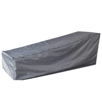 

Outdoor Garden Sun Lounger Cover Sunbed Cover, 210D Oxford Waterproof Fabric Rattan Sunlounger Cover