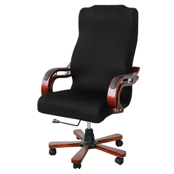 

Protective Dustproof Office Chair Cover Slipcovers Soft Computer Seat Elastic Stretchable Universal Modern Removable Anti Slip