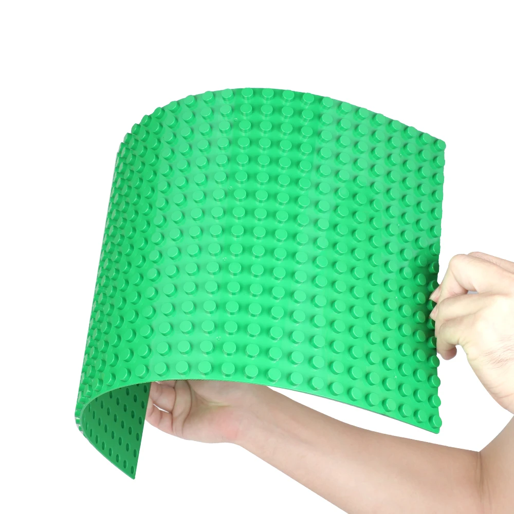 

Big Blocks Base Plate 32*16Dots 51*25cm Baseplate DIY Building Blocks Accessory Toy For Children Compatible With Big Size Brick
