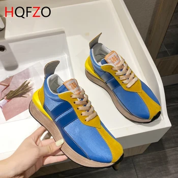

HQFZO High Quality Women Casual Shoes Trainers Flats Non-Slip Sneakers Women Autumn Shoes Sports Running Shoes 2020