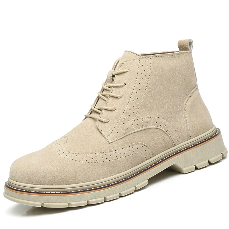 brogue steel toe cap shoes