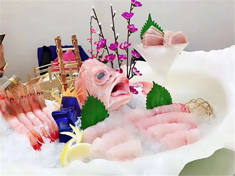 Деревянная бамбуковая лестница sashimi суши миска для японской еды японская блюдо для еды лоток украшения художественный шеф-повара используется инструменты для украшения