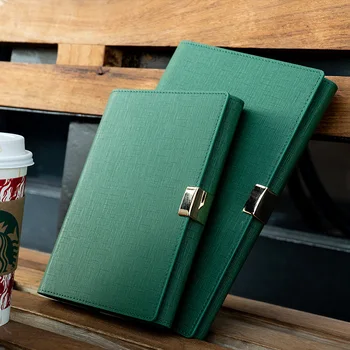 

Spiral Travel Journal Notebook 25k 42k Faux Leather 6 Holes Black Diary DIY Planner Traveler Journal School Stationery D40