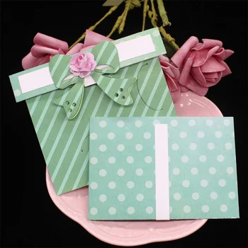 

ZFPARTY Present Gift Card Holder Metal Cutting Dies Stencils for DIY Scrapbooking Decorative Embossing DIY Paper Cards