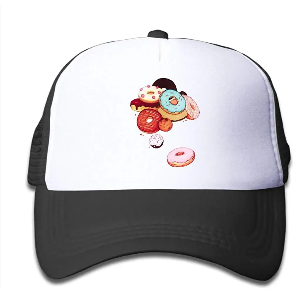 HHNYL различные пончики сетчатая Кепка Дальнобойщик бейсболка s регулируемая для мальчиков и девочек