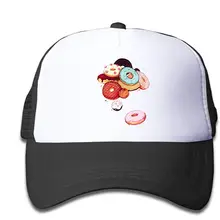 HHNYL различные пончики сетчатая Кепка Дальнобойщик бейсболка s регулируемая для мальчиков и девочек