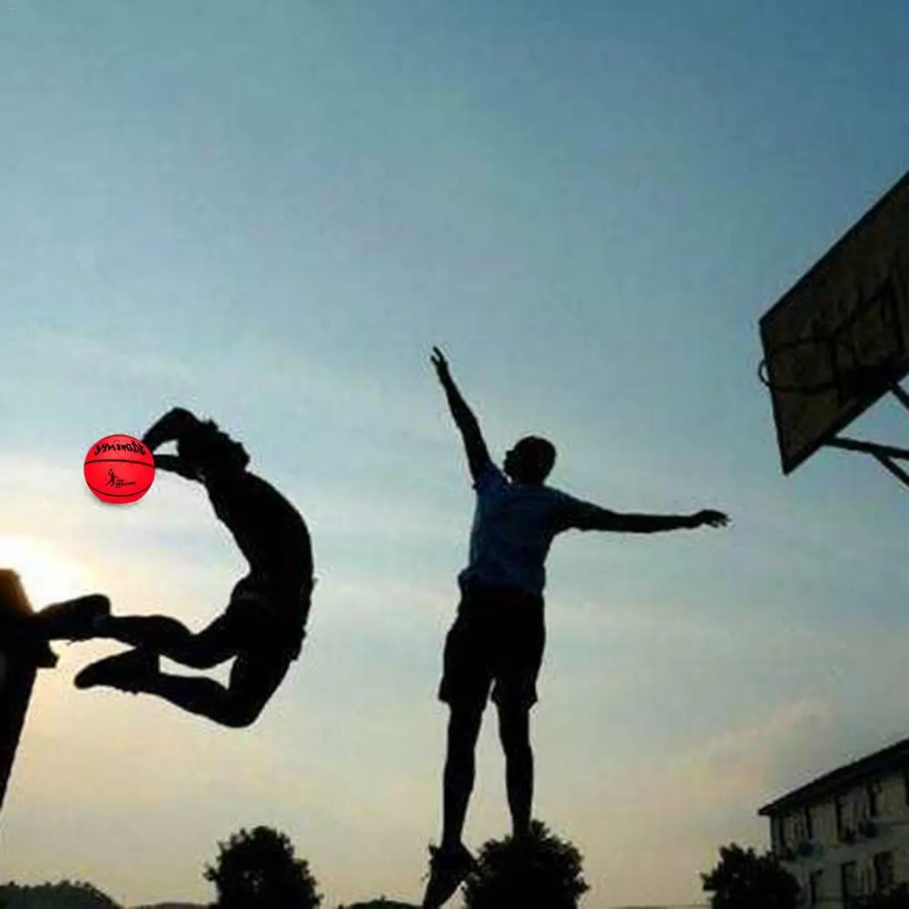 Светящийся Баскетбол высокой яркости светодиодный резиновый баскетбольный мяч для тренировок Фристайл выступлений