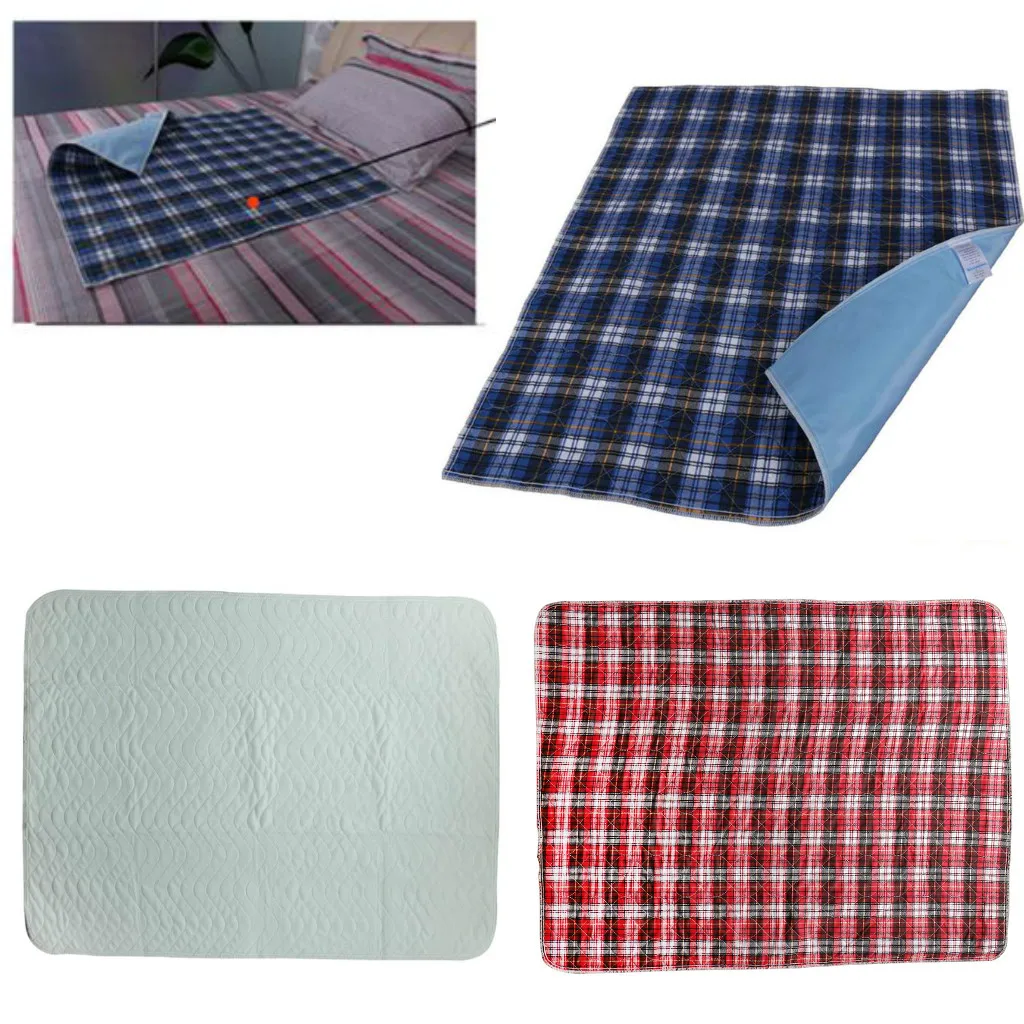 Washable Reusable Incontinence Mattress Protector Pad Bed Cover Large Sheet with Waterproof for Toddlers Kids Elderly Patients