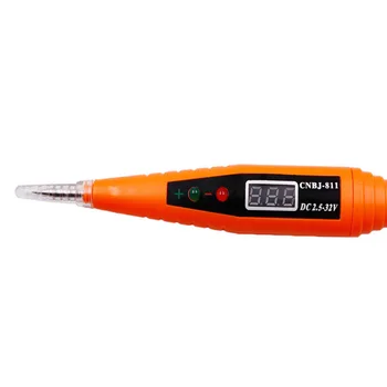 

Voltage Test Pen Electric Probe Detector Tester LED Light Crocodile clip Metal Equipment