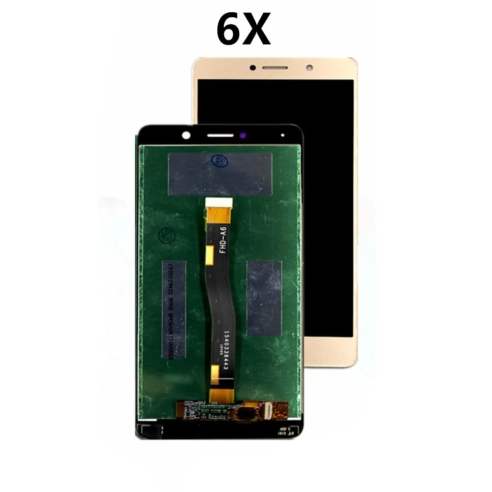 

ЖК-дисплей для Huawei 6X телефон дигитайзер стеклянный экран в сборе Замена Ремонт без рамки