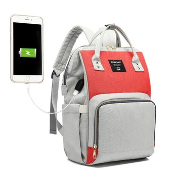 

Diaper Bag Maternity nappy bag Travel Backpack Baby Care wetbag Stroller Bag Cart Basket Hook Accessories USB interface baby bag