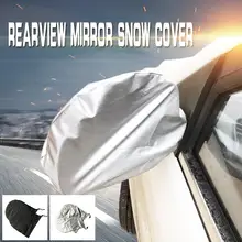 2 шт., Автомобильное зеркало заднего вида, снежное покрытие 190 T/210 T, защита от дождя, солнца, снега, воды, козырек, тент, покрытие