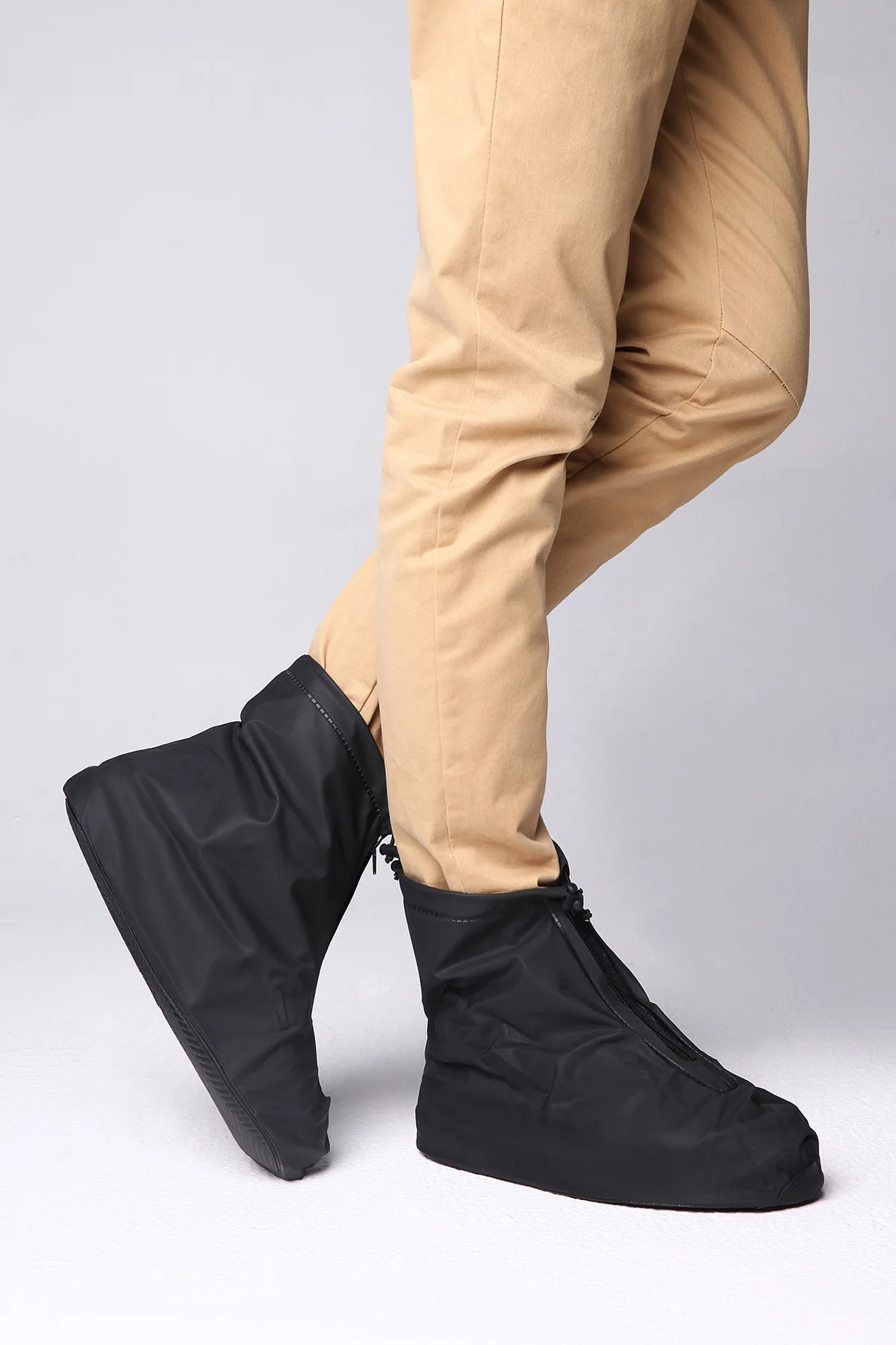 Мужская и женская обувь; непромокаемые ботинки; непромокаемые ботильоны из ПВХ; Многоразовые Нескользящие ботинки; внутренний водонепроницаемый слой