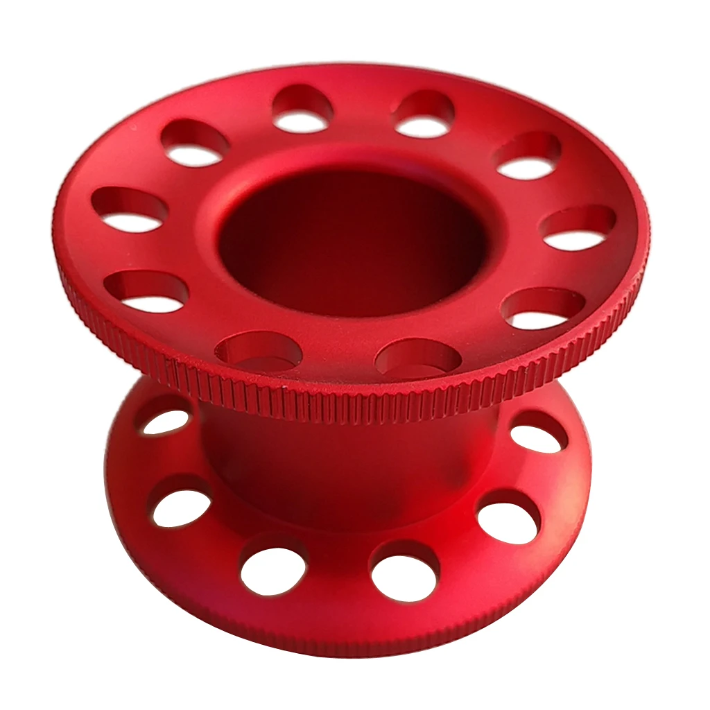 Lightweight Aluminum Alloy Scuba Diving Finger Wreck Spool Tech Reel Blank Water Sports Snorkel Accessories Equipment