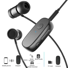 

Wired Clip-on Adapter Bluetooth 5.0 Receiver For 3.5mm Jack Earphone Bluetooth Aux Audio Music Transmitter For Headphone Ca