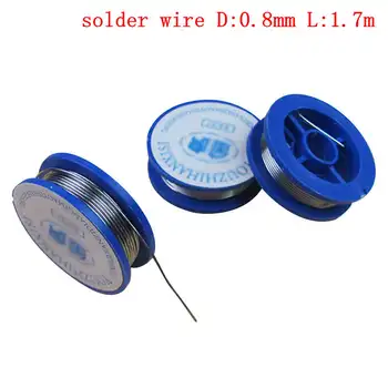 

1/5/10Pcs 0.8mm Solder Wire Tin Lead Rosin Core Approx. 38x11mm Flux Content 2.0% Welding Repair Tools for Electrical Soldering