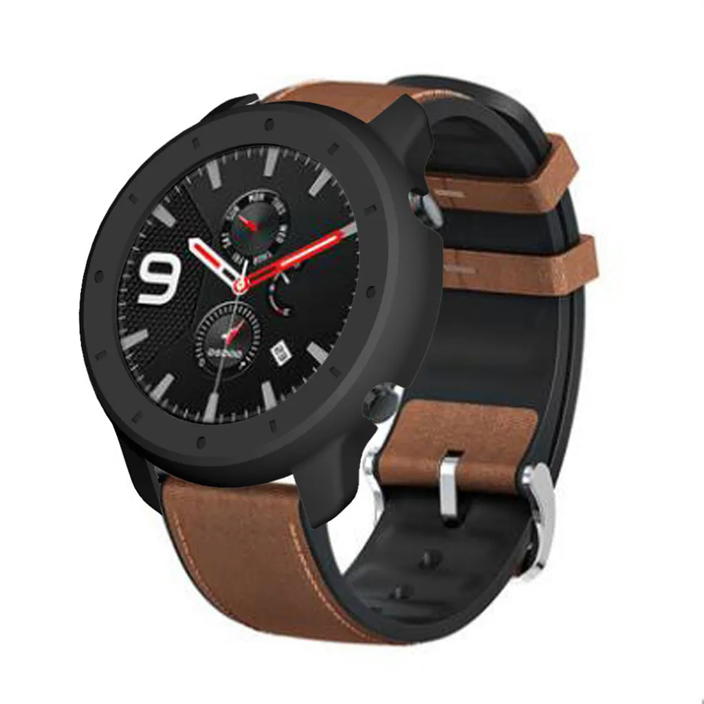 Защитный чехол с циферблатом для Huami AMAZFIT Сменный Чехол часов из поликарбоната