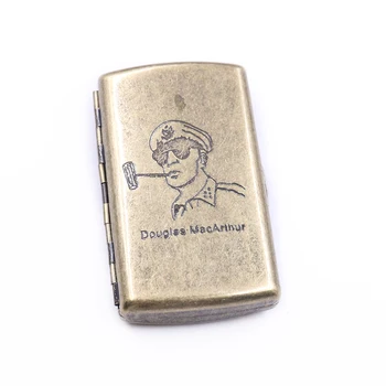 

Men's Portable Cigarette Box Personalized 12 Sticks Flip Metal Anti-stress Cigarette Case Holders Smoking Accessories Gifts
