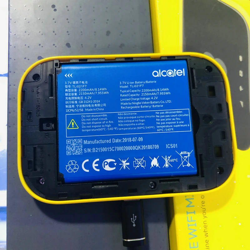 Alcatel EE70 4G портативный MIFI Hotspot разблокированный 4GEE WIFI MINI CAT 7 роутер|3G/4G роутеры| |