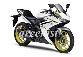 

New ABS Motorcycle Full Fairing kit for YAMAHA YZF-R3 14 15 16 YZF R3 R25 2014 2015 2016 2017 Fairings set custom white