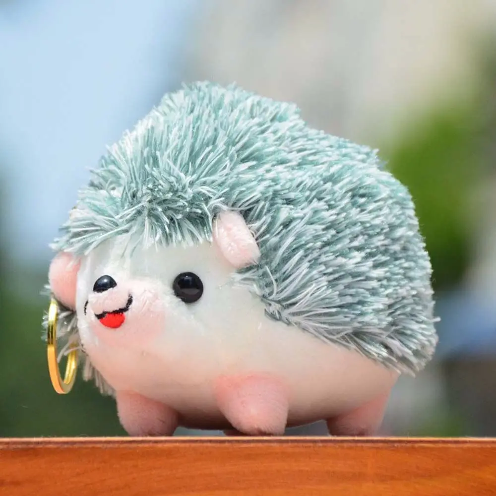 15cm/5.9 Axixi Plush Stuffed Simulation Hedgehog Zoo Animals Gift Hedgehog Toy Children Doll Birthday Gift Decoration 