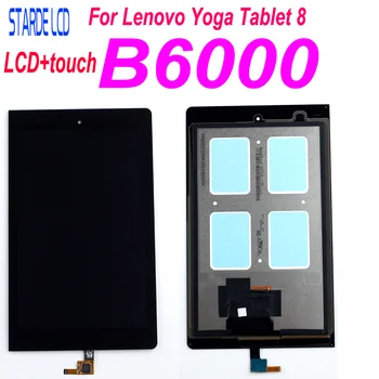 

STARDE Replacement LCD For Lenovo Yoga Tablet B6000 LCD Display Touch Screen Digitizer Sense Assembly with Frame 8.0''