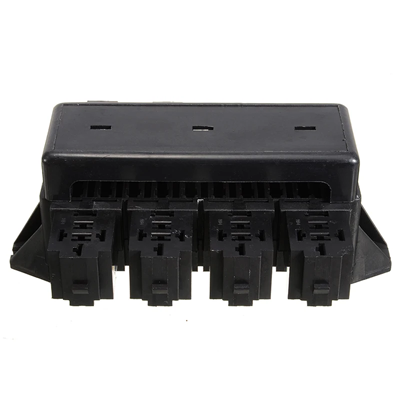 28 Way Blade Fuse Holder Relay Box Circuit Protector Distribution Block Fuses Holder with 40 Terminals Replacement Part