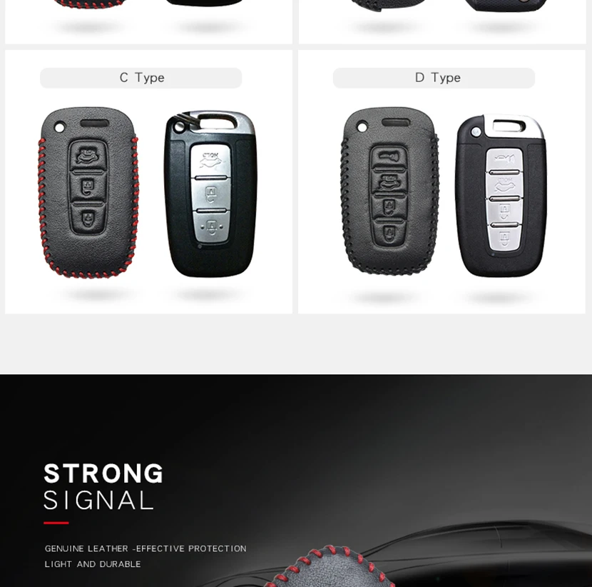 Кожаный чехол для ключей автомобиля для KIA K3 Sportage R K4 Sorento K5 KX1 KX3 Cachet KX5 KX7 Forte K2 Rio Ceed Cerato Picanto Soul