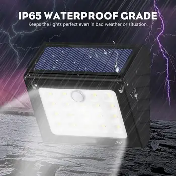 

14/15/19LED Human Motion Induction Lights Waterproof Solar Energy Powered Security Garden Yard Street Wall Lights