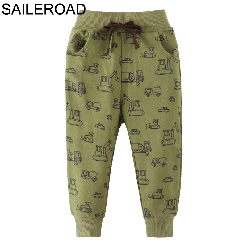 7089 same picture SAILEROAD Solid Boy Длинные брюки для детей Спортивные штаны Осень Дети Спортивные брюки Хлопок Девочки Карманы для детской одеж - Цвет: 7089 same picture
