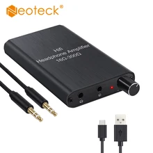 Neoteck Портативный hifi усилитель для наушников 16-300Ohm усилитель для наушников двухступенчатый Переключатель усиления улучшает усилитель сигнала