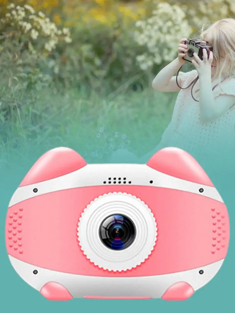 Умная WiFi Детская цифровая камера с мультяшным котом HD 1080p Студенческая дорожная камера игрушки наружная Фотография реквизит для детского подарка на день рождения