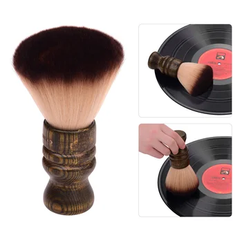 

Audio Turntable LP Vinyl Record Cleaning Brush Soft Anti-Static Cleaner CD Album Cartridge Dust Clean Tool