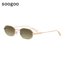 

Fashion Retro Irregular Sunglasses Men Vintage Gentle Small Frame Polygon Sun Glasses Women Luxury Brand Designer Eyewear UV400