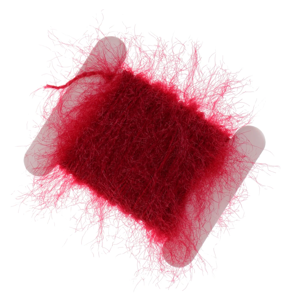 5m Fly Fishing Tinsel Chenille Crystal Flash Line Nymph Streamers Lure Making Fly Tying Materials