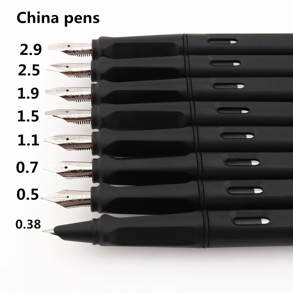 Модные Jinhao черные цвета студенческие офисные авторучки школьные канцелярские