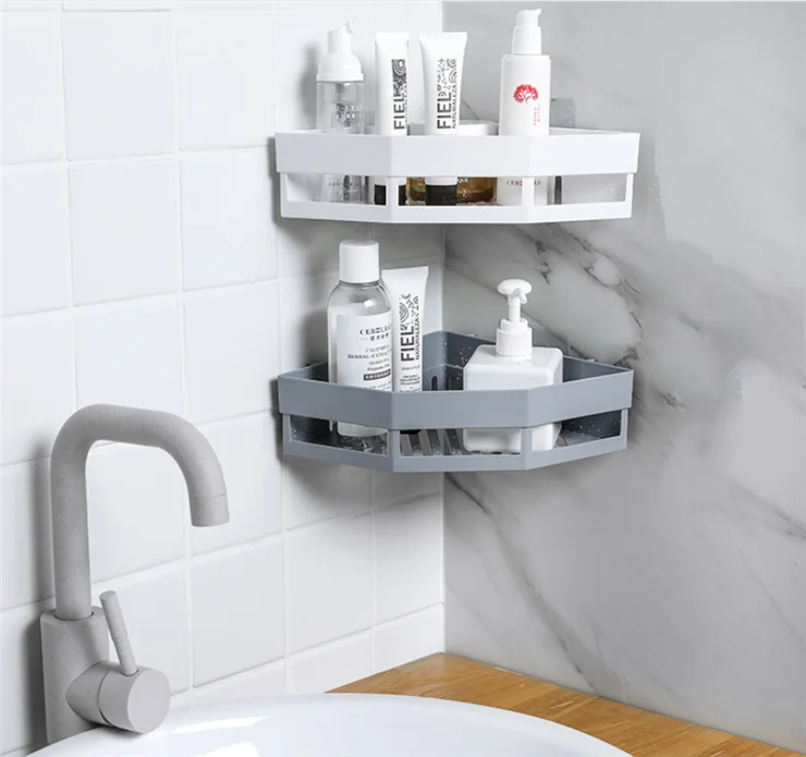  Triangular Bathroom Corner Shelf Rack Qrganizer Bathroom Shower Storage Shelf Shampoo Soap Cosmetic