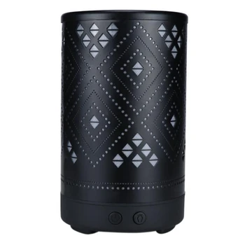 

Iron Art Ultrasonic Atomization Essential Oil Aromatherapy Lamp Household Translucent Humidifier EU Plug