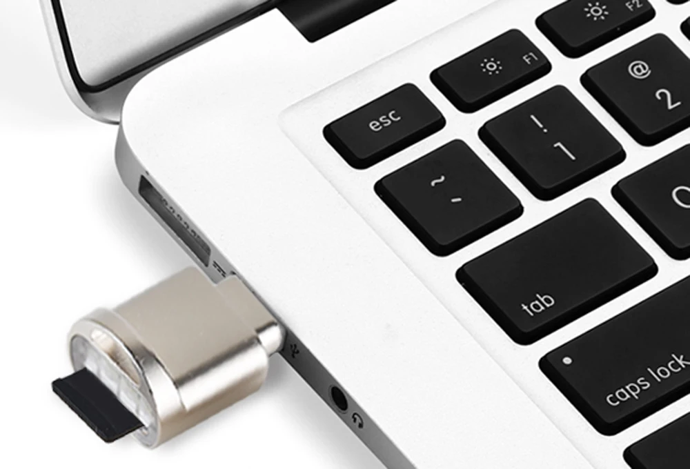 5 шт./лот портативный мини алюминиевый USB 3,1 type C USB-C Micro SD TF считыватель карт памяти OTG адаптер для iPhone Macbook samsung