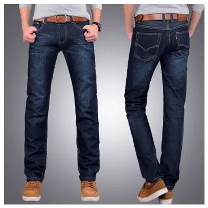 2020 men's jeans plus velvet thickening casual men's velvet warm plus size jeans high quality
