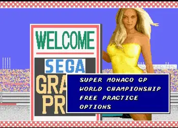 

Super monaco grand prix 16 bit MD Game Card For Sega Mega Drive For Genesis