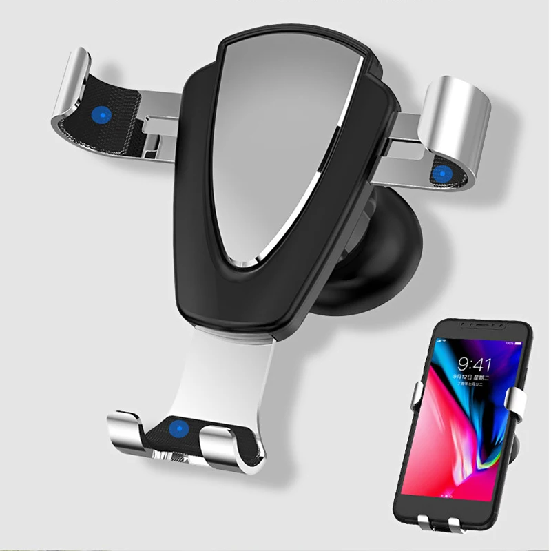 

Universal 360 Rotation Gravity Car Air Vent Mount Holder Bracket Car Phone Holder Stand for 4-6.2 Inch Phone