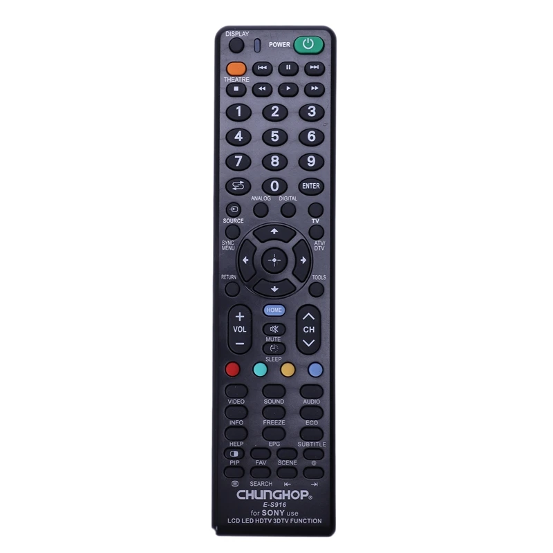 CHUNGHOP Новый универсальный пульт дистанционного управления для ЖК LED HDTV Sony E S916