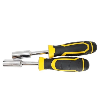 

Universal Nut Driver with LED Lights Universal Socket Wrench Mutifunction Tools 4mm-15mm CRV