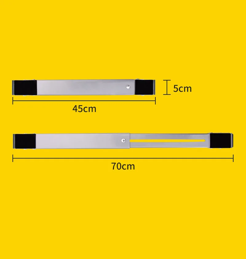 Machine à laver Base Support Trolley Pieds Portable Réglable Télescopique  Frigo Stand Roue pour Séchoir